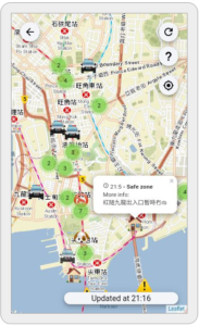 hksafe app street status map viewer
